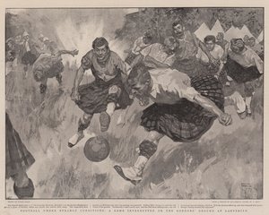 奇妙な状況下でのサッカー、レディスミスでゴードンのグラウンドで中断されたゲーム